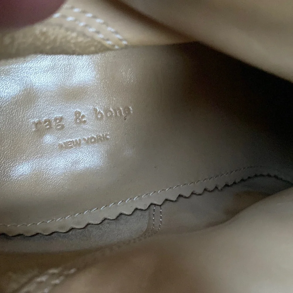 Rag & Bone Heeled Newburyport Suede Ankle Boots - Picture 10 of 13